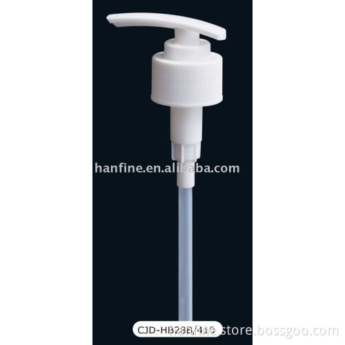 28mm plastic pump cap for plastic shampoo bottle